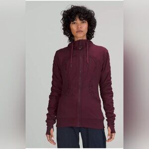 Lululemon Dance Studio Jacket reversable Cassis Size 2
